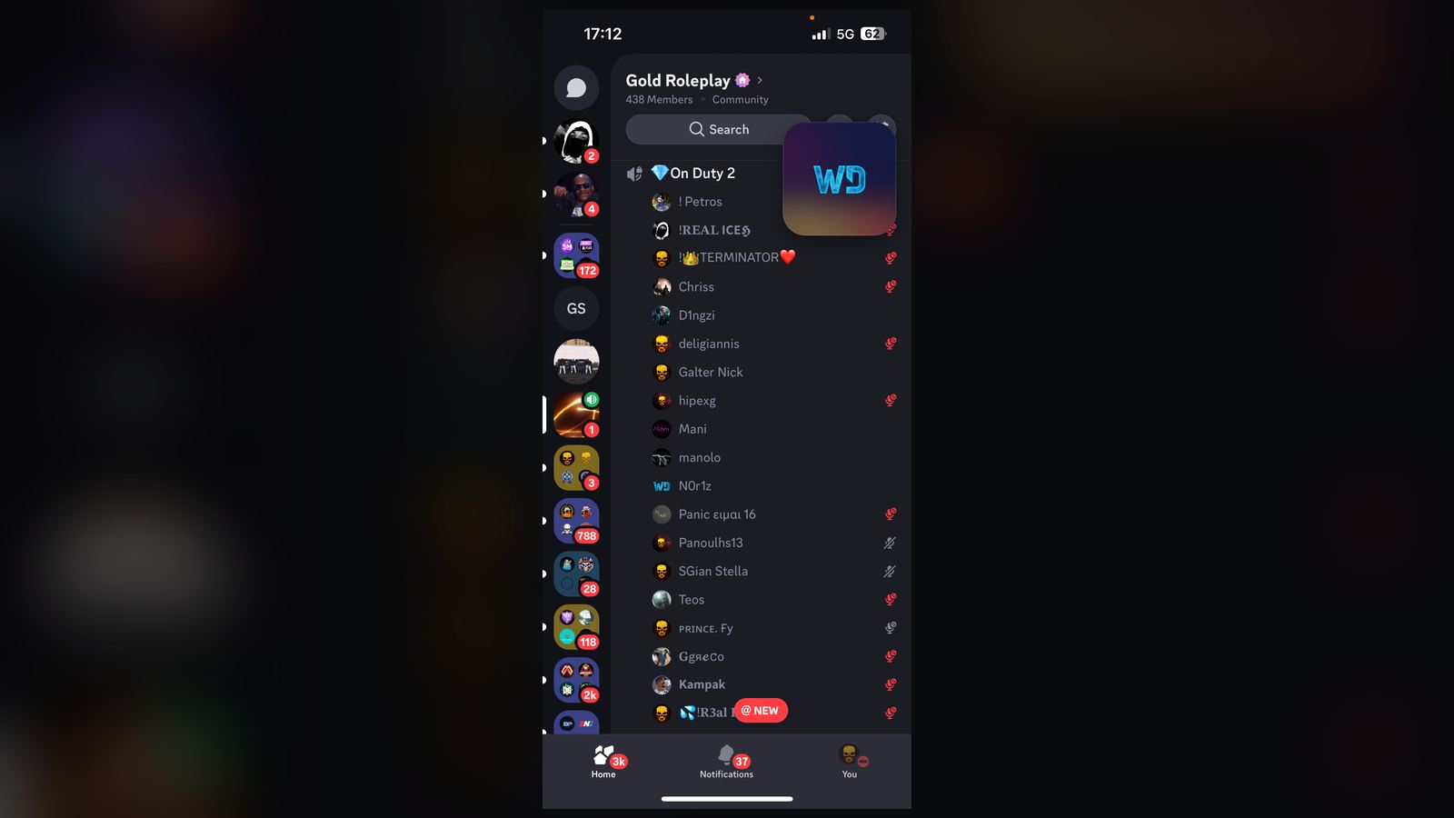 Η κοινότητα του Gold Roleplay στο Discord